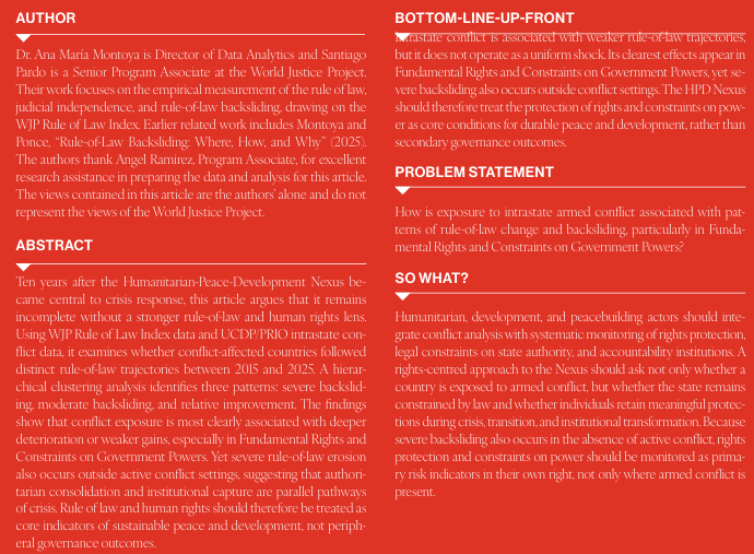 HUMANITARIAN-DEVELOPMENT-PEACE NEXUS – THE GRAND DEBATE - Image 3